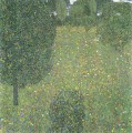 Paysage Jardin Meadow à Fleur Gustav Klimt